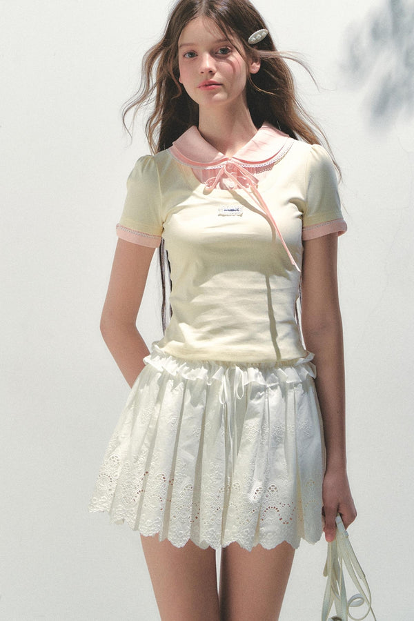 College Chic Knit Tee