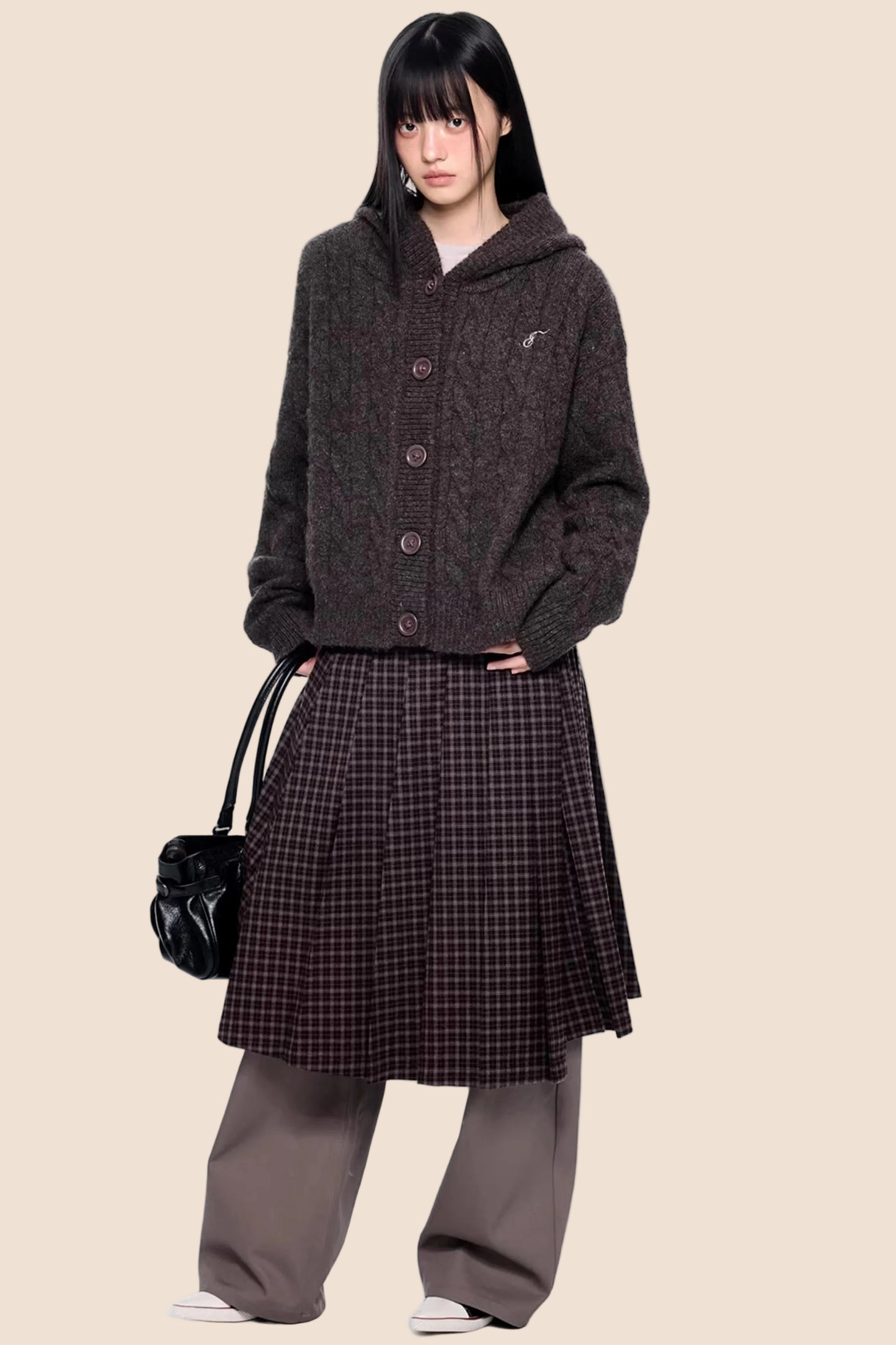 Pocket Design Retro Denim Pants