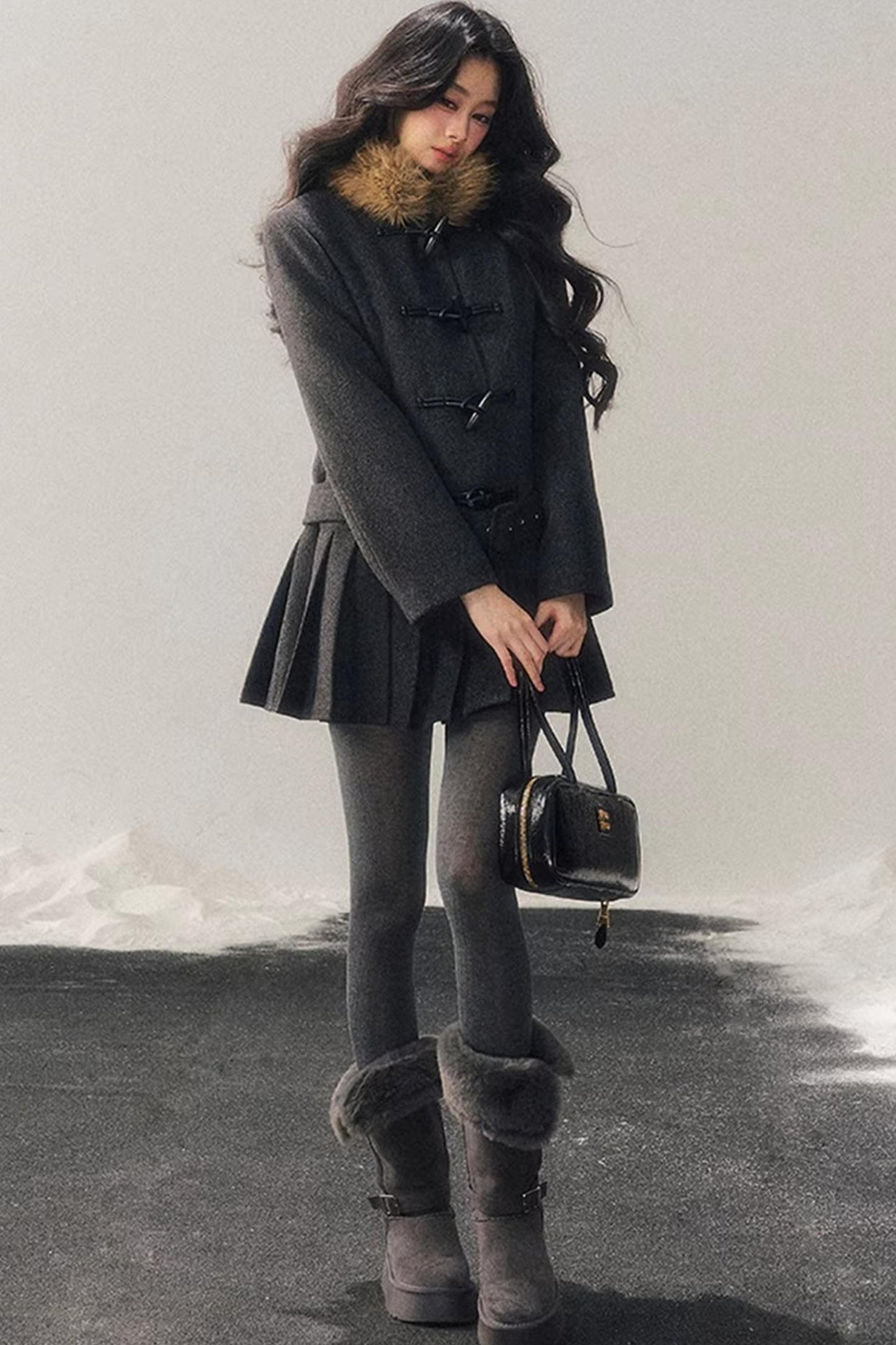 Whispers of Winter Woolen Coat