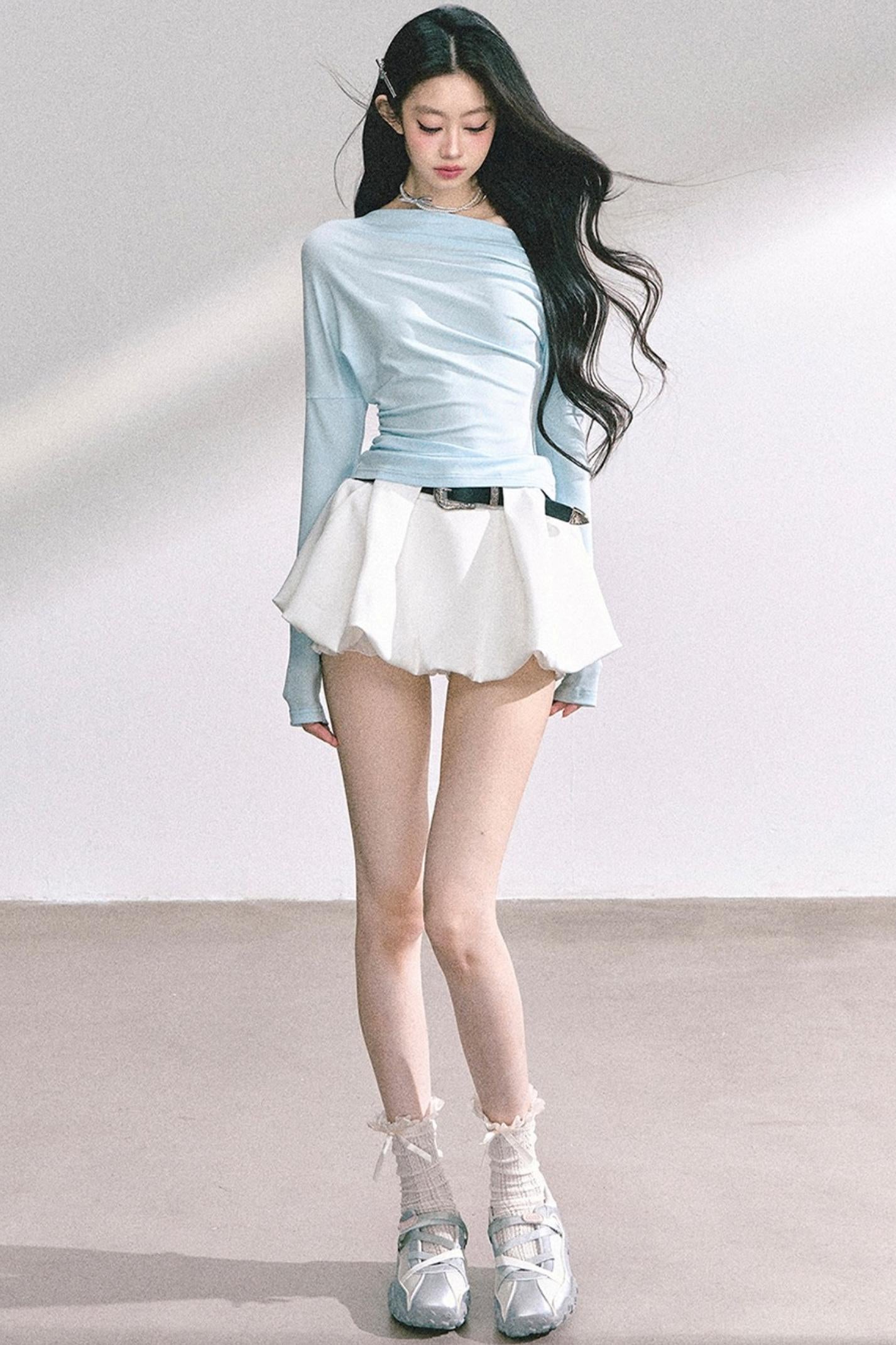 Korean Minimalist Top