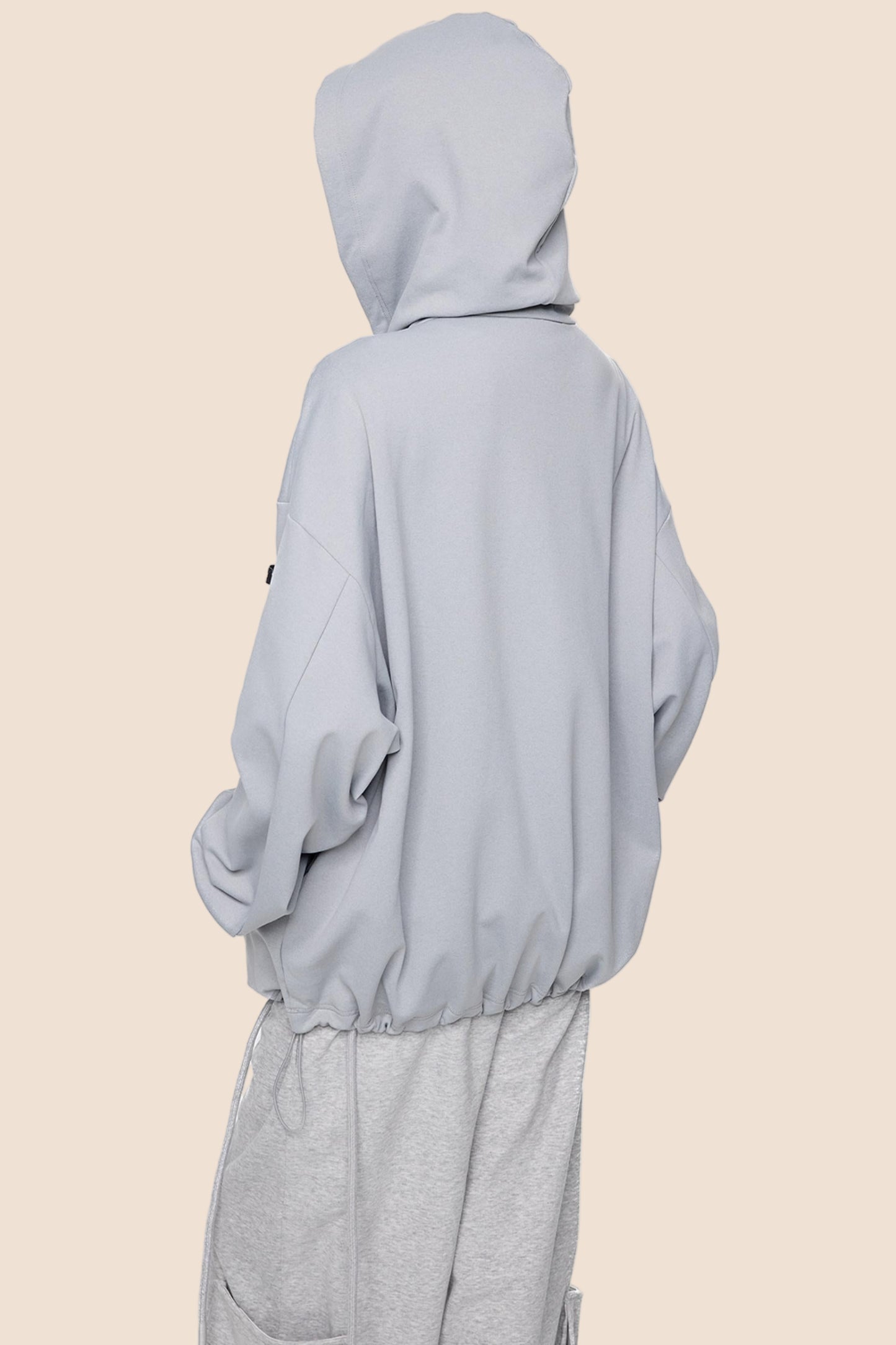 Vintage Drawstring Hoodie Jacket