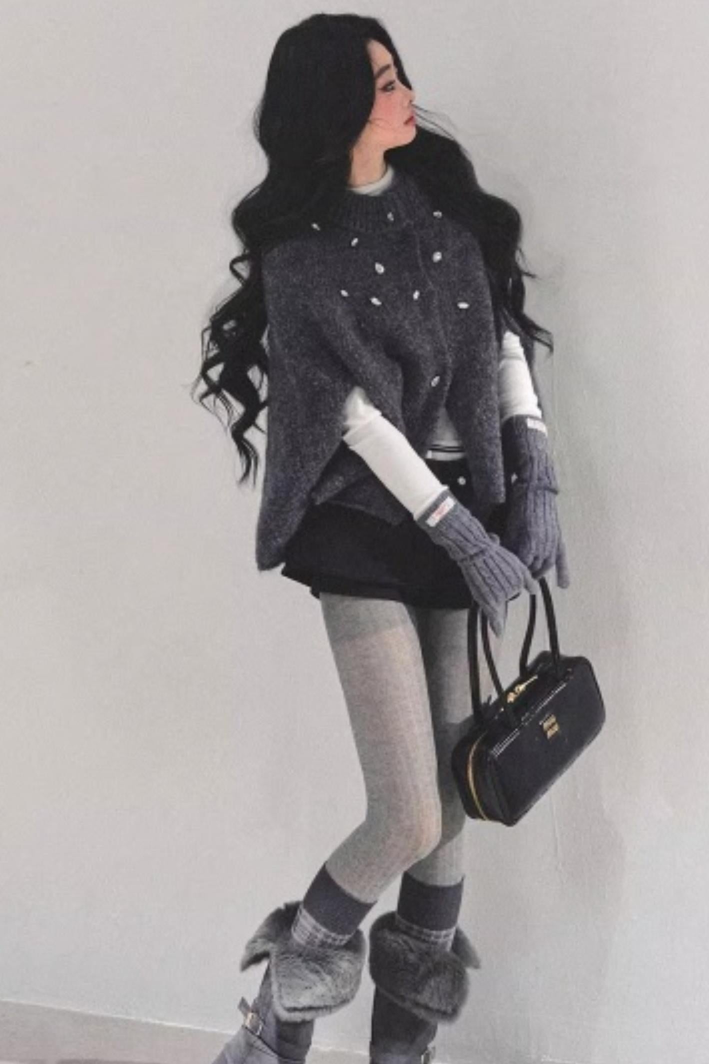 Wilderness Monologue Sweater Cape