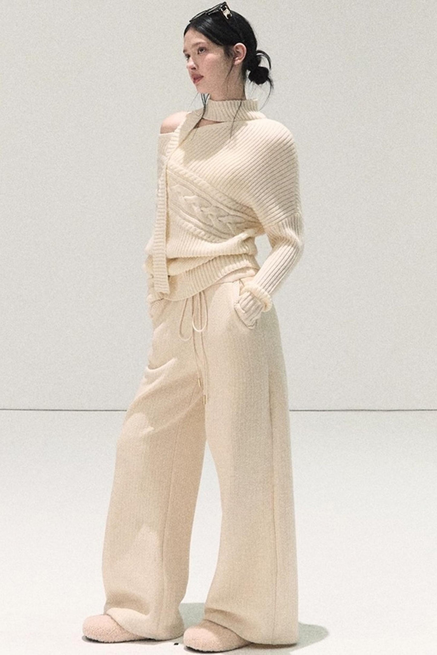 Winter Soft Knit Pants