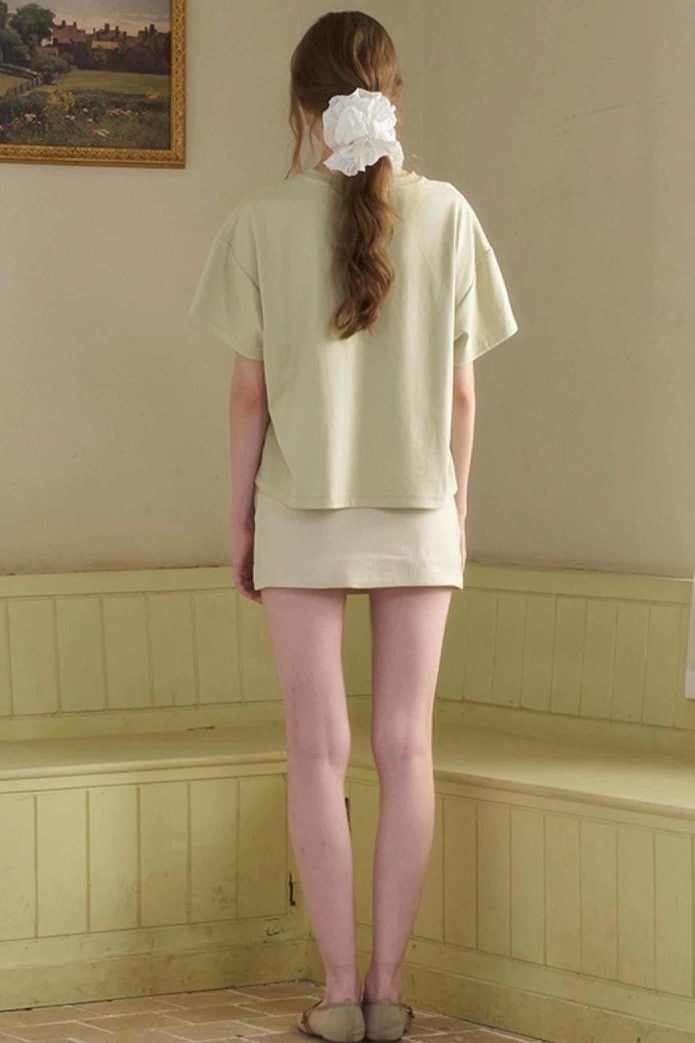 Wandering Fish Embroidered T-shirt