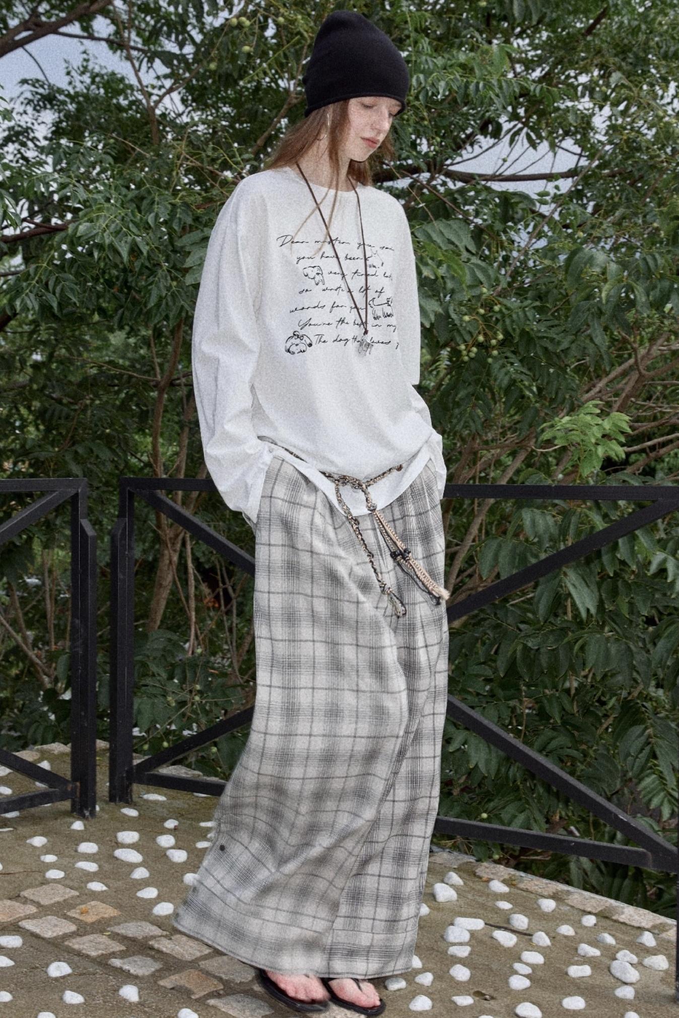 Cotton Printed Long Sleeve T-Shirt