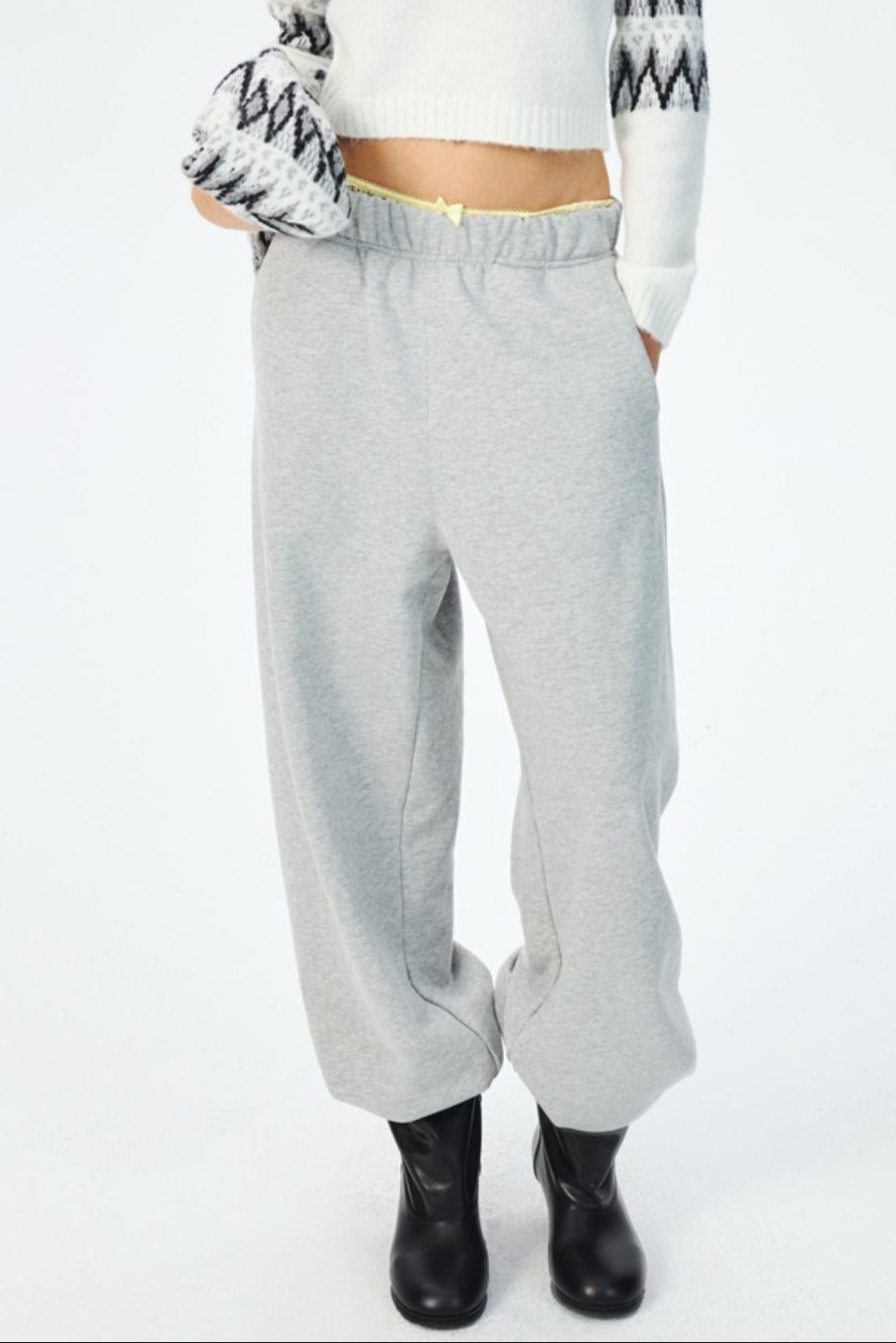 Elasticated Fleece Sweatpants