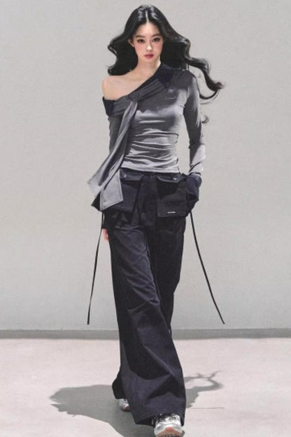 Knit Off-Shoulder Top