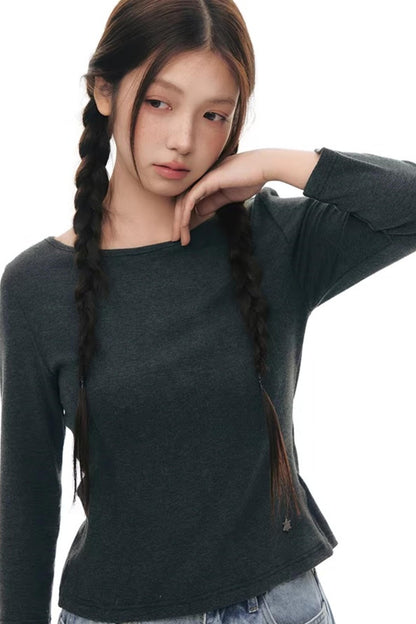 Reversible Faux Sleeve Top