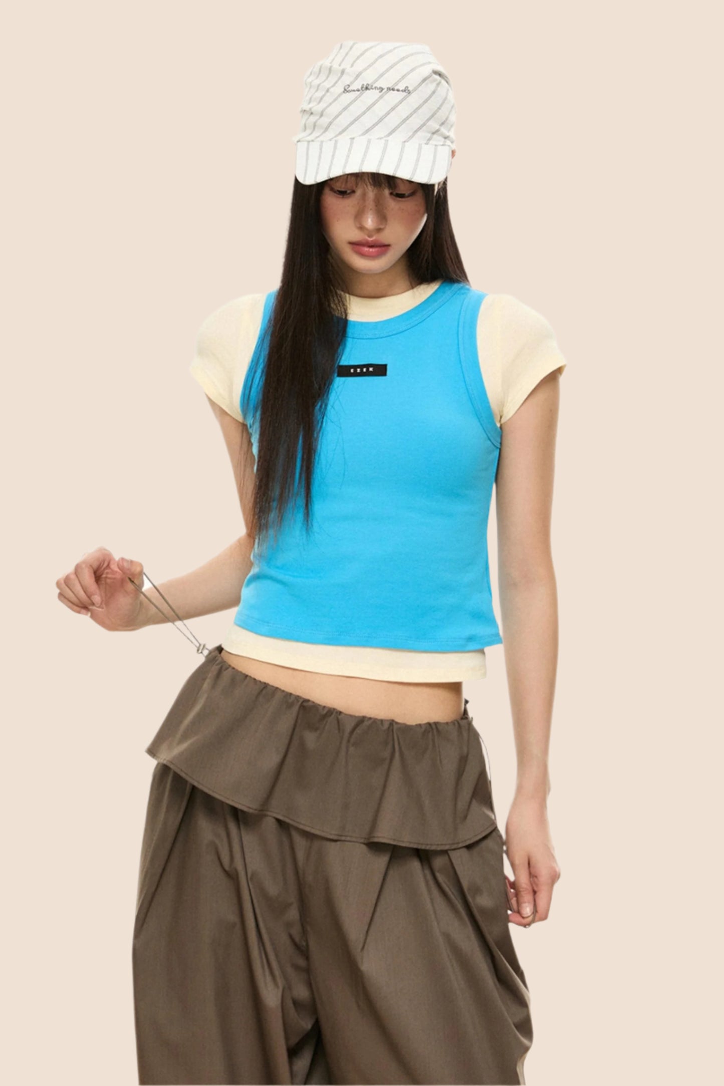 Colorblock T-Shirt Set