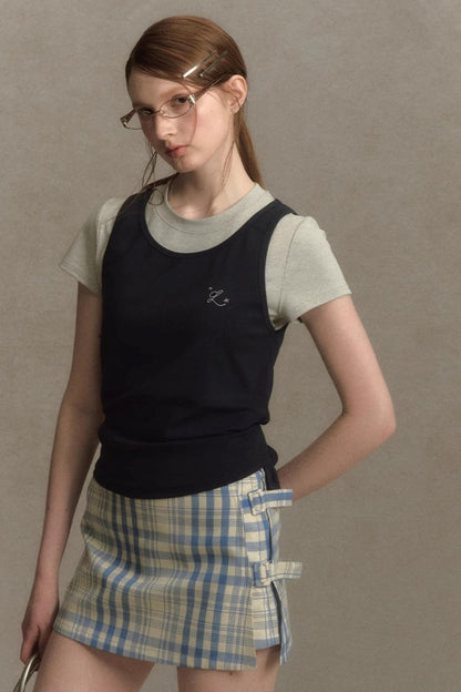 Slim Fit Two-Piece Tee