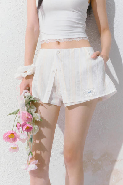 Sporty Strap Knit Top Set-Up