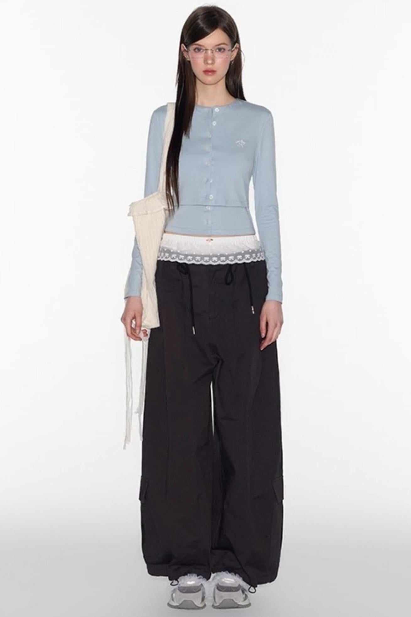 Cargo Drawstring Pants