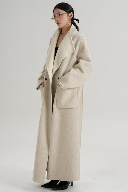 Stand-Up Wool Coat
