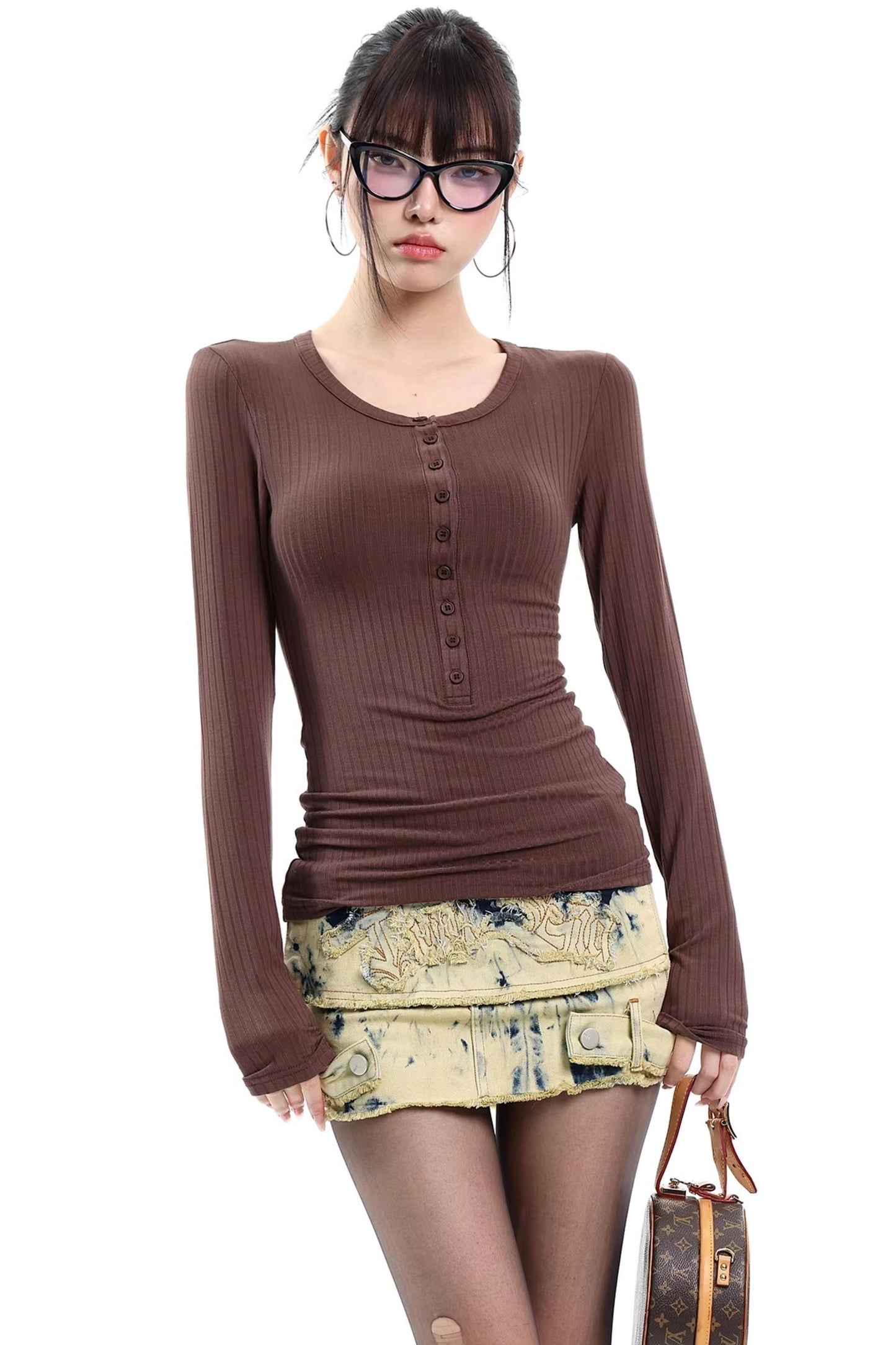 Spring Slim-Fit Inner Layering Top