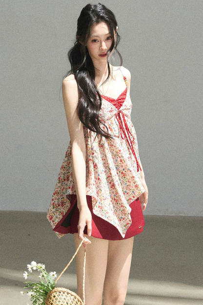 Fragments of Berries Floral Top