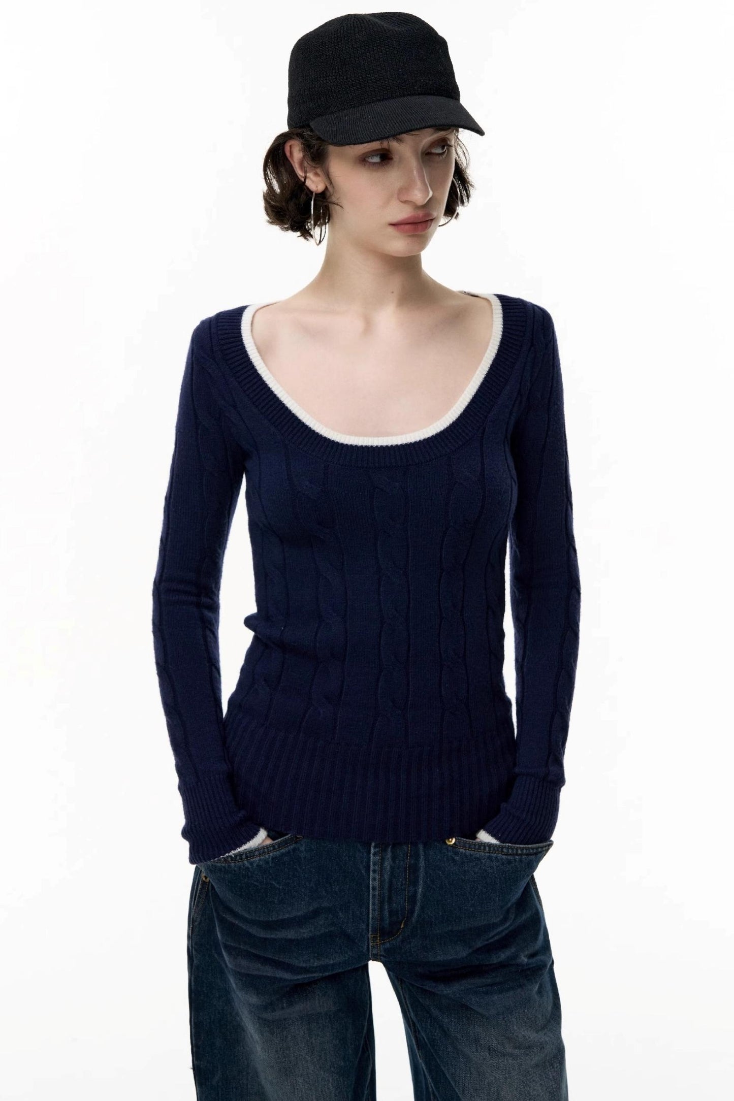 Salt Wool Crew Neck Sweater