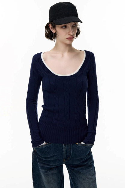 Salt Wool Crew Neck Sweater