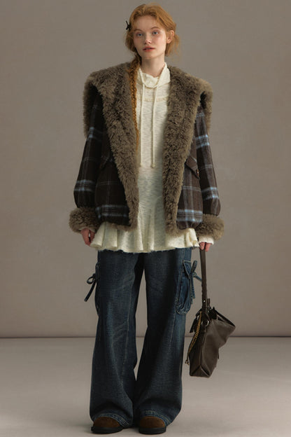 Sea Painter Navy Plaid Jacket