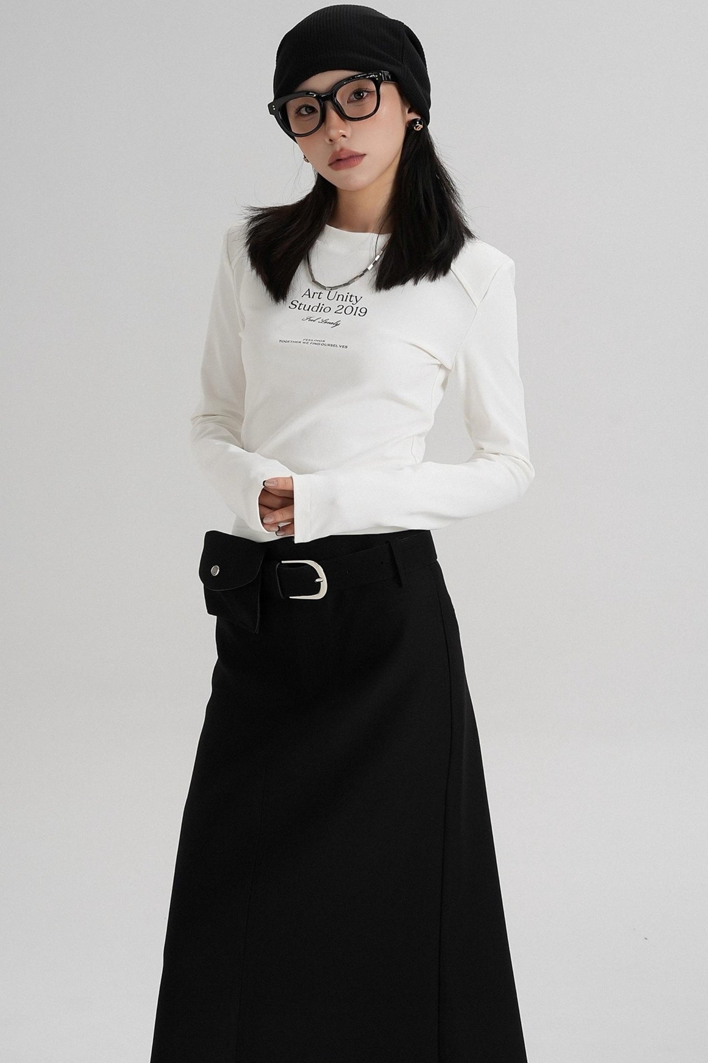 Letter Crew Neck T-Shirt