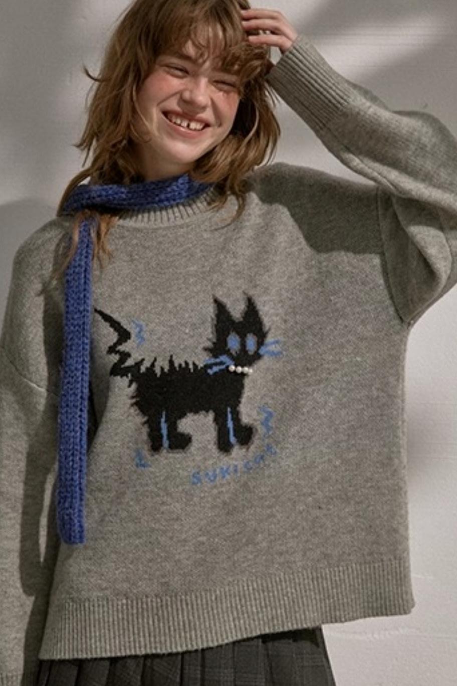 Winter Fur Drop Sweater