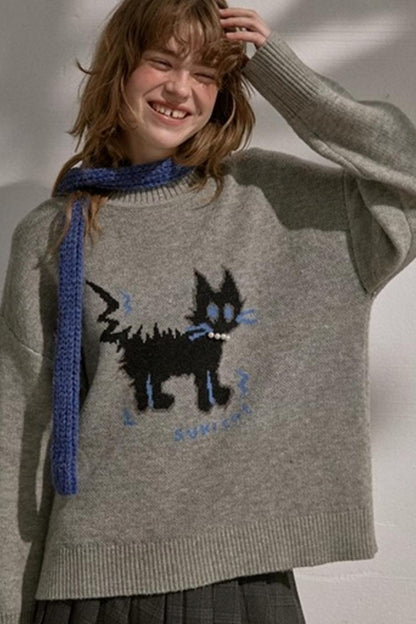 Winter Fur Drop Sweater