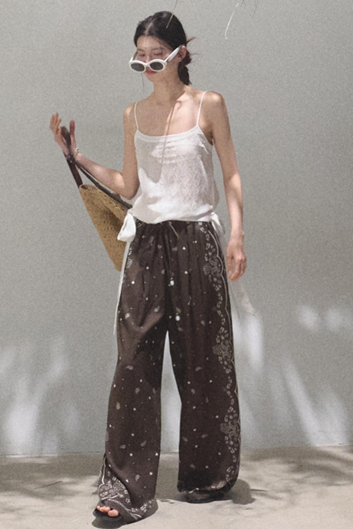 Bohemian Breeze Linen Pants