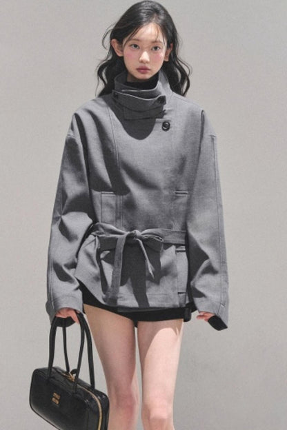 First Snow Turtleneck Coat