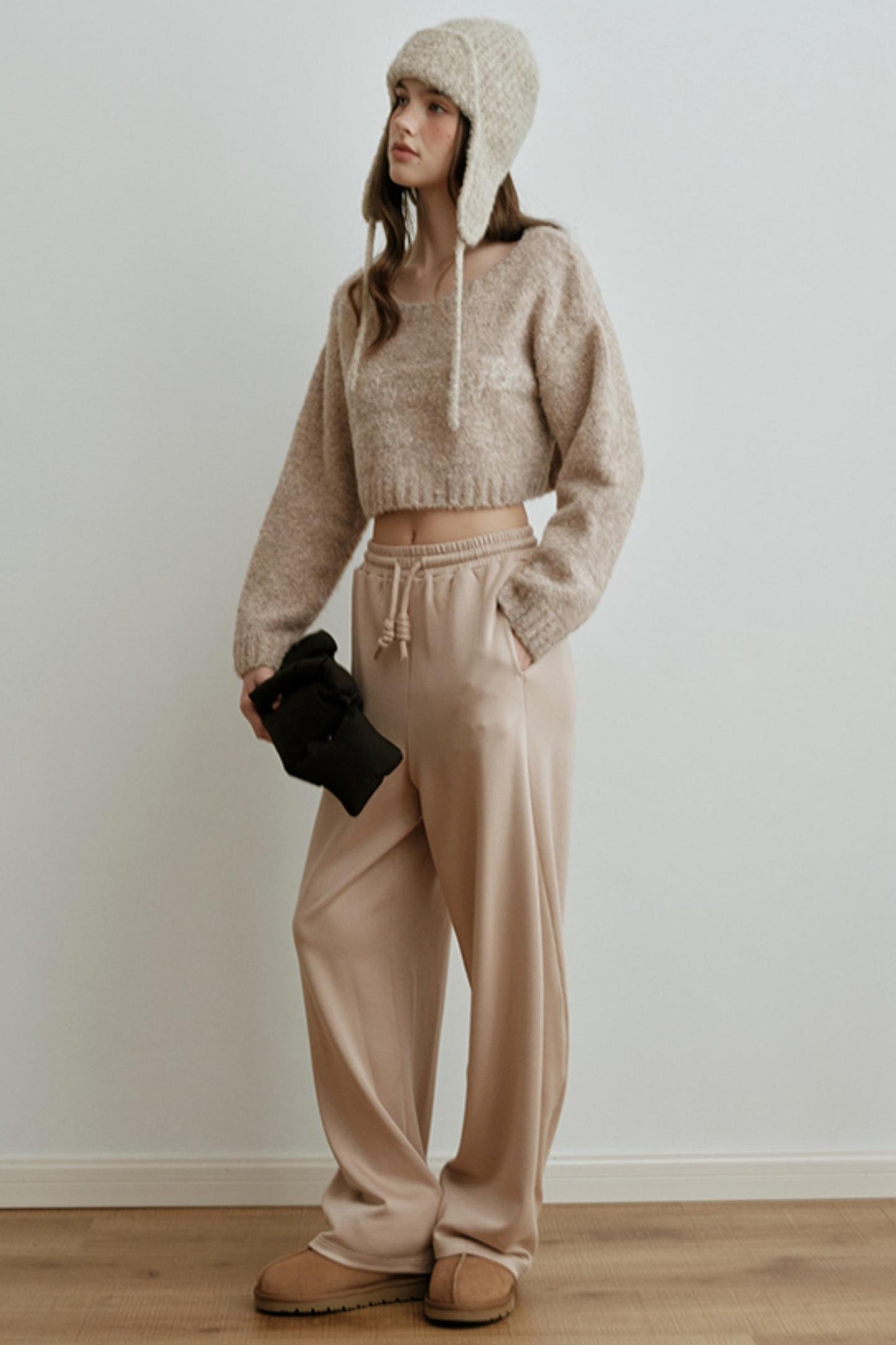 Light Luxury Wool Jacquard Top