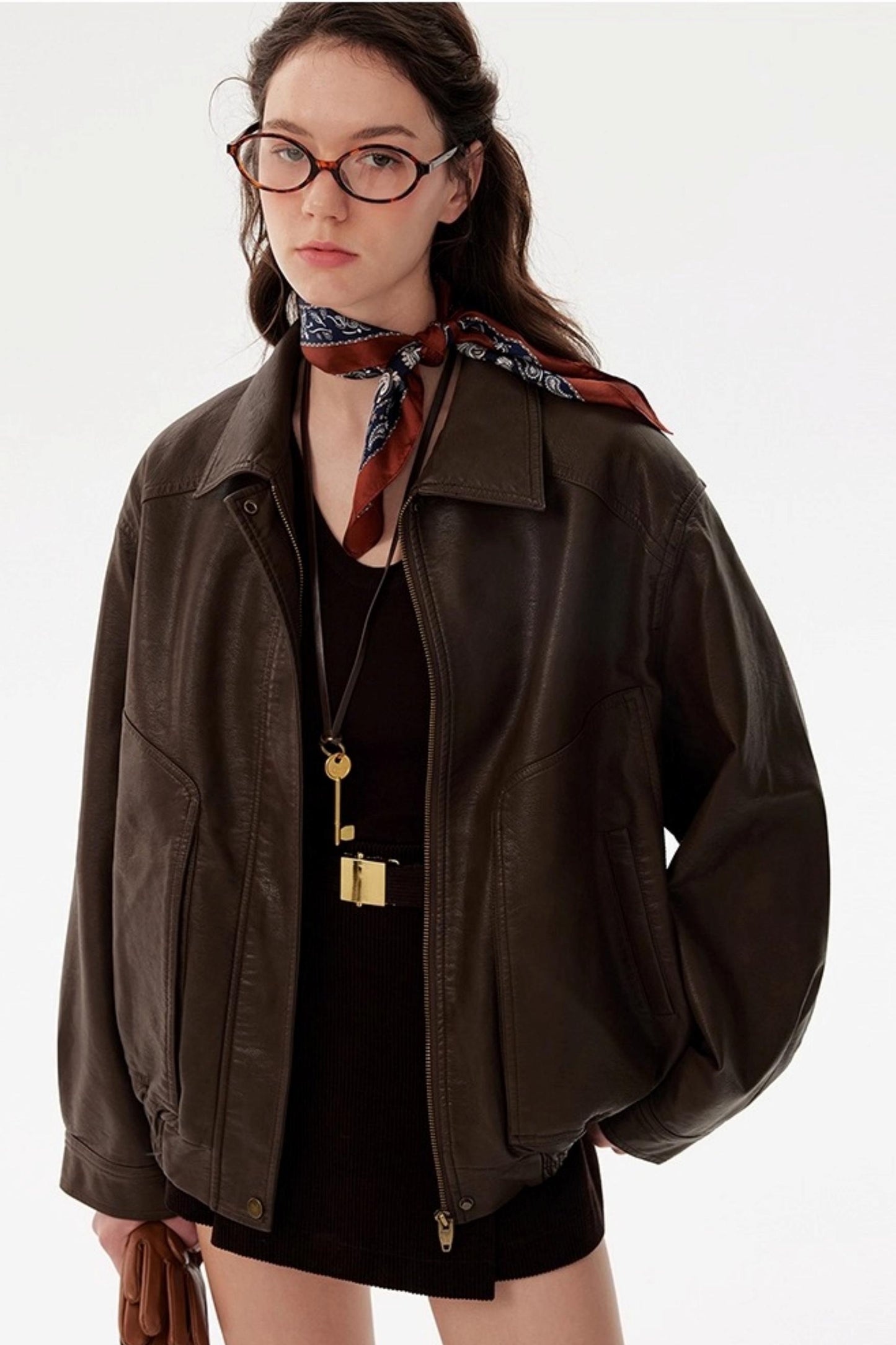 Handsome Street Leather Jacket