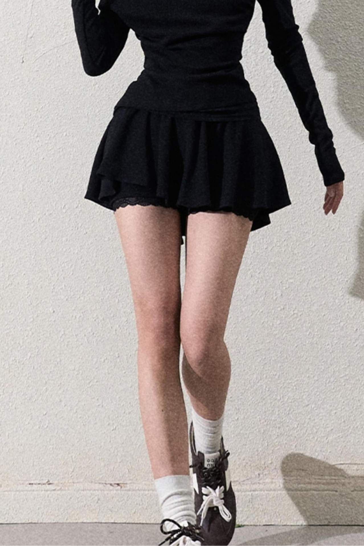 Elegant One-Shoulder Tops Set-Up