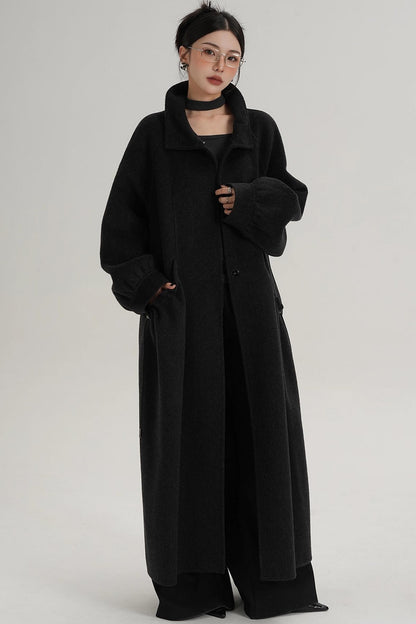 Wool Stand-Up Jacket