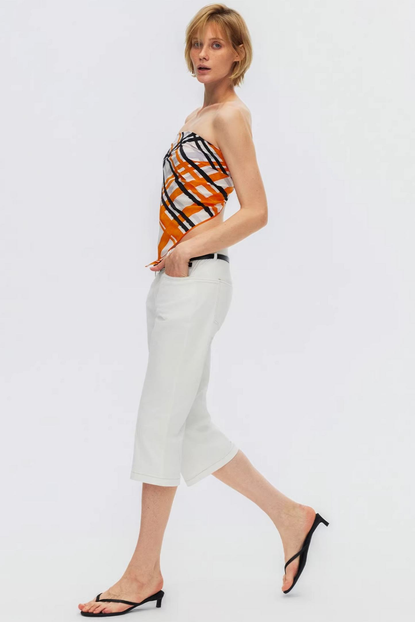 Vintage Exposed Seam Flared Jeans