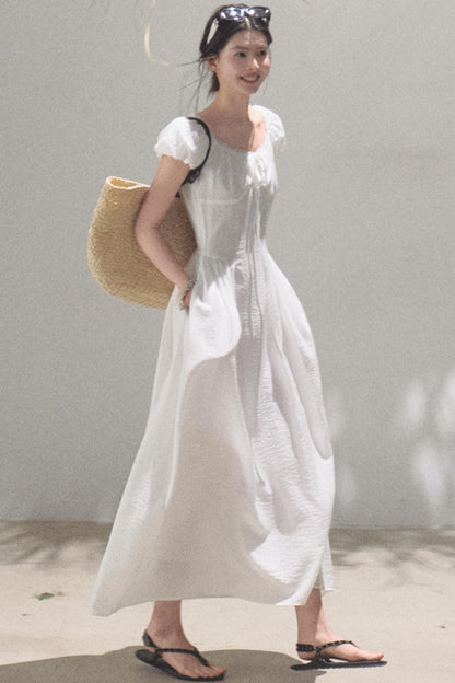 Radiant Cotton Dress