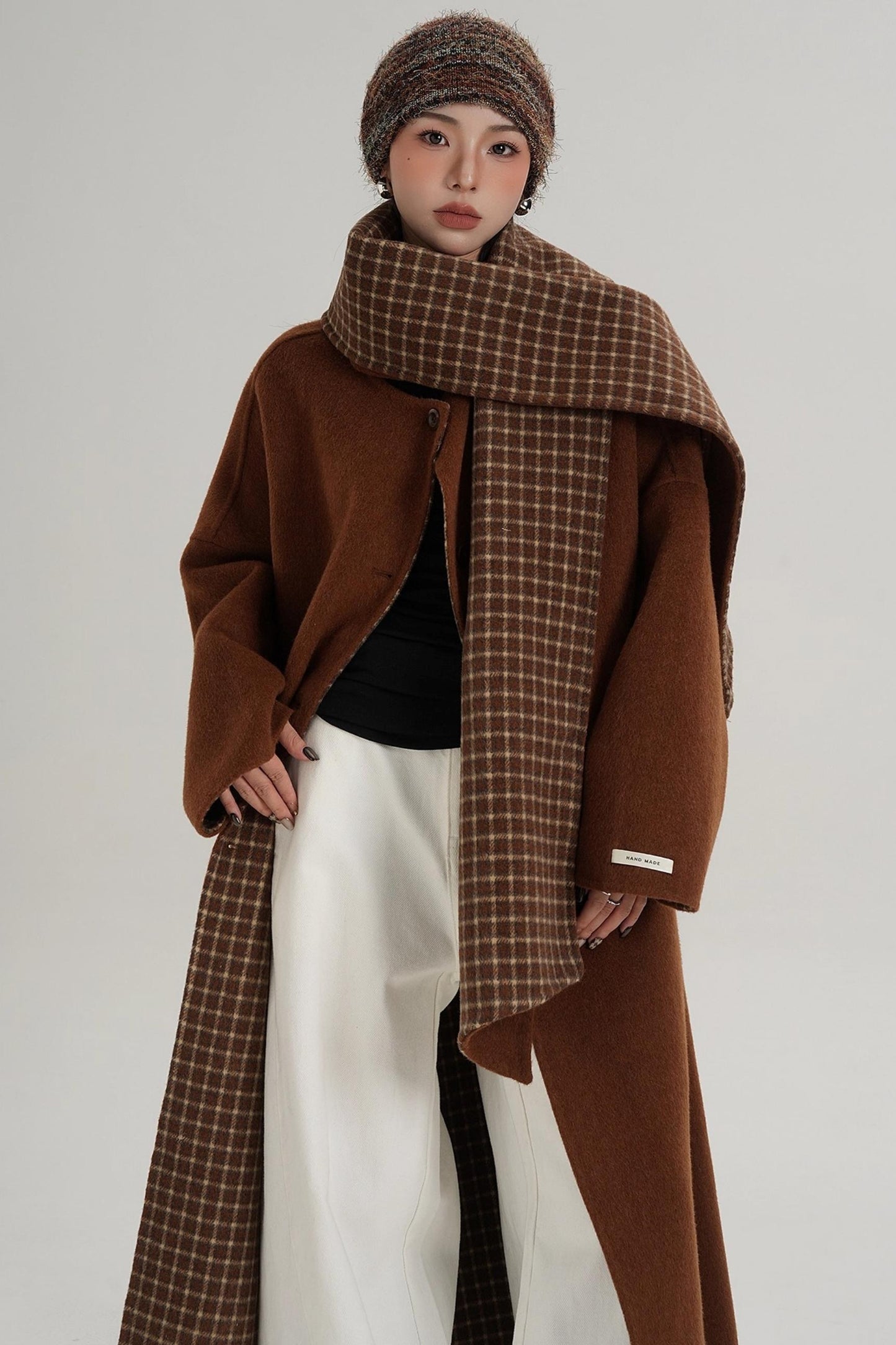 Classic Wool Tweed Coat