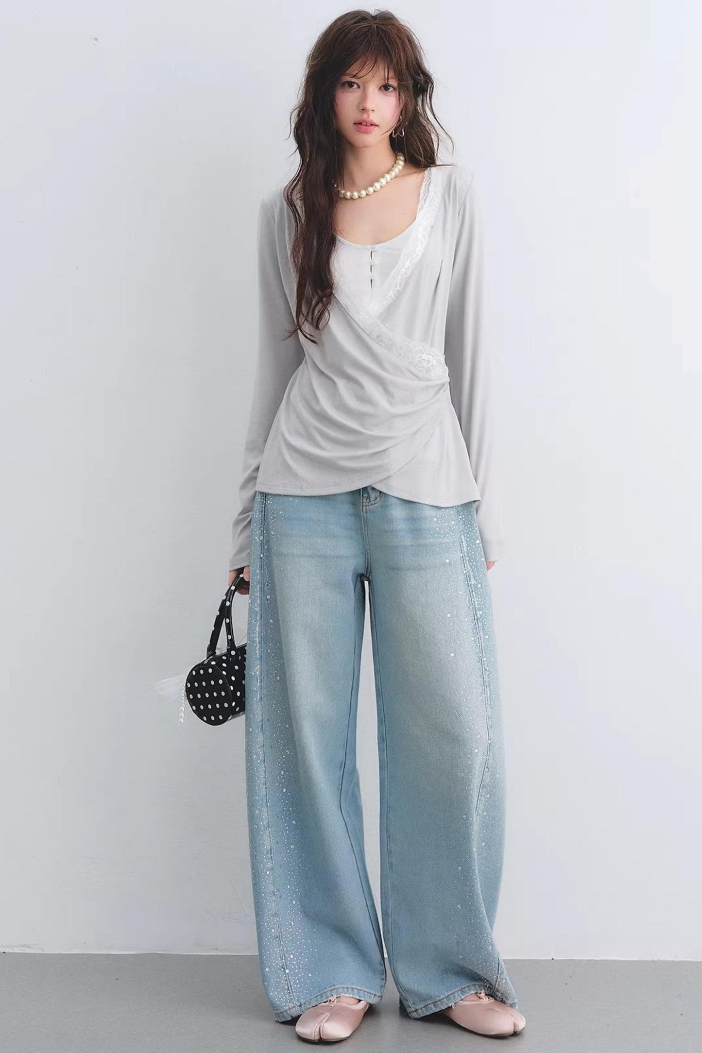 Tencel Lace Swing Top