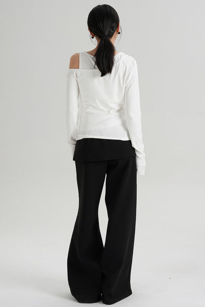 Long Sleeves Layered T-Shirt Set