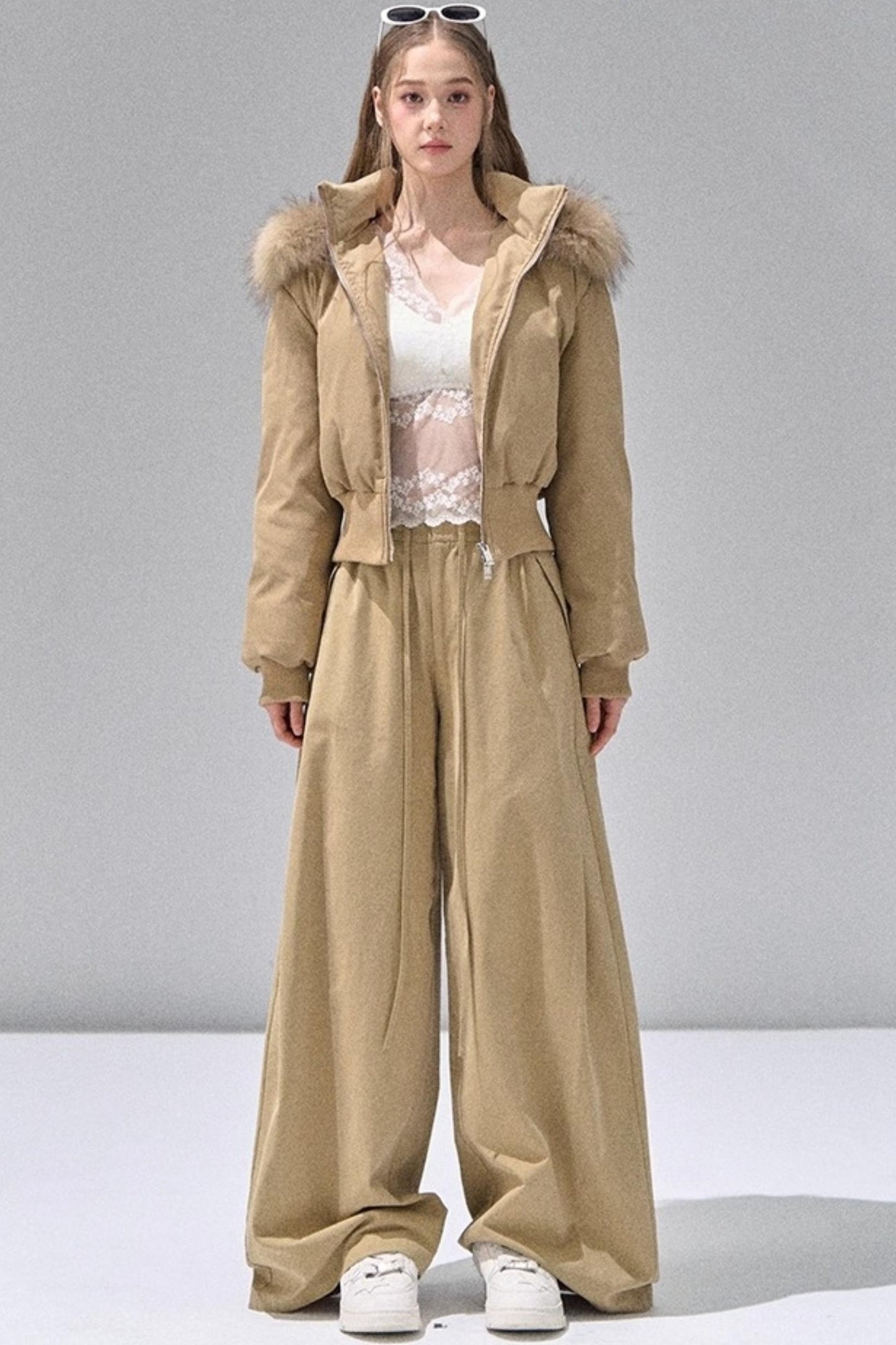 Straight Loose Casual Trousers