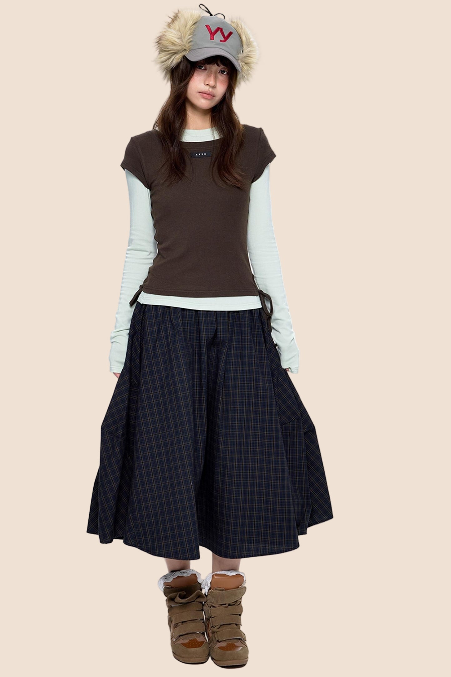 Elegant Layered Vintage Top