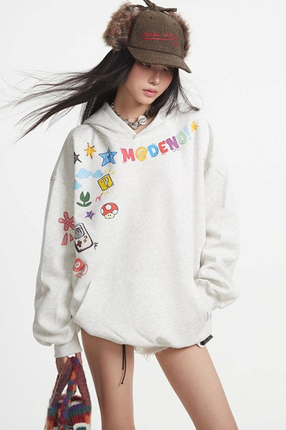 Vintage Hooded Sweatshirt