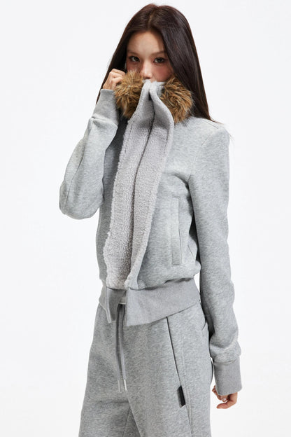 Autumn Fleece-Lined Jacket Set-Up