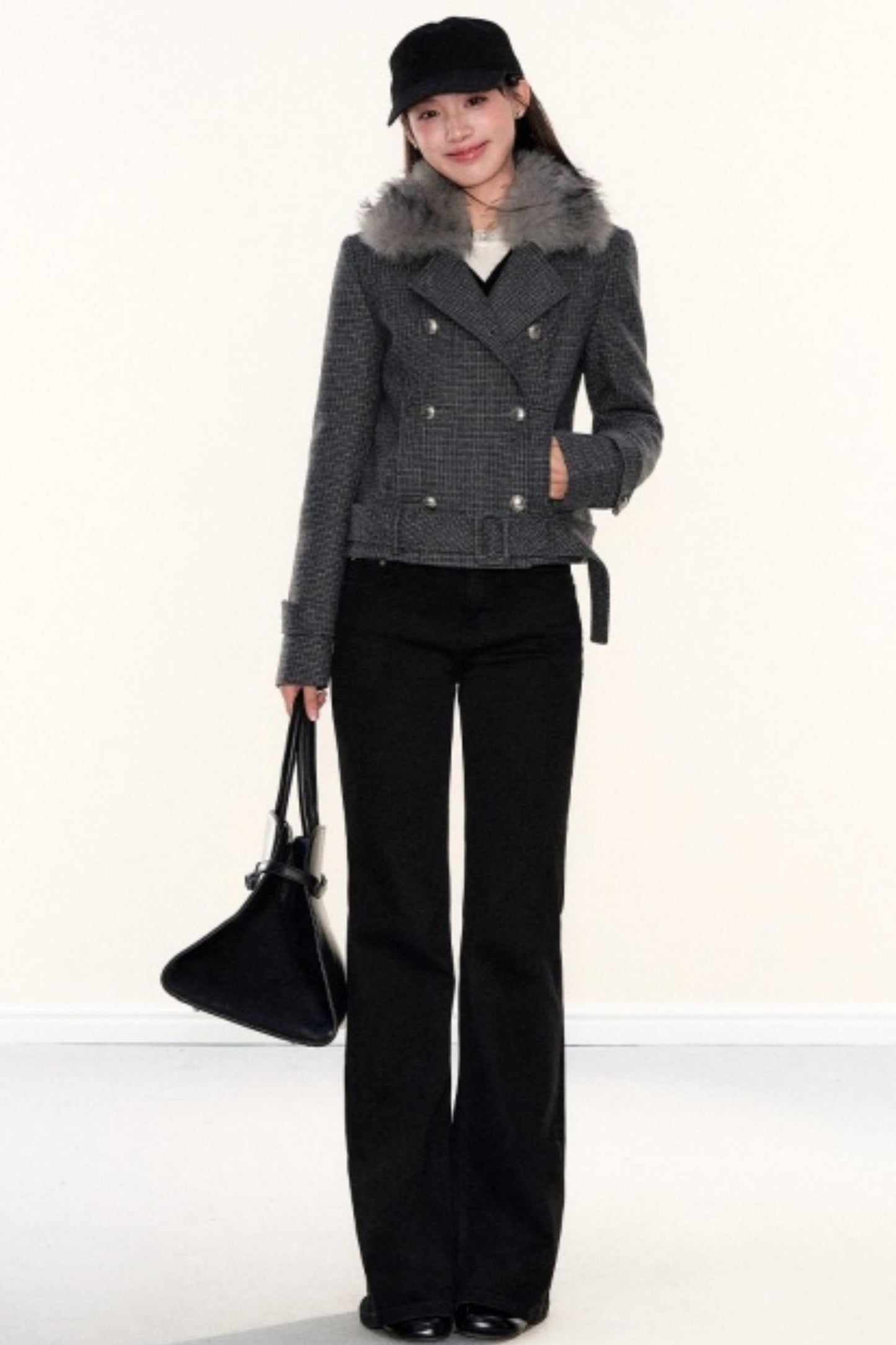 Slim-Fit Knitted Cardigan