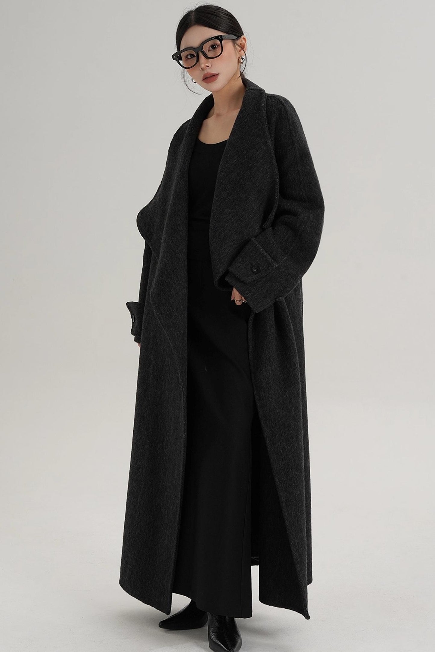 High-End Stand-Up Collar Coat