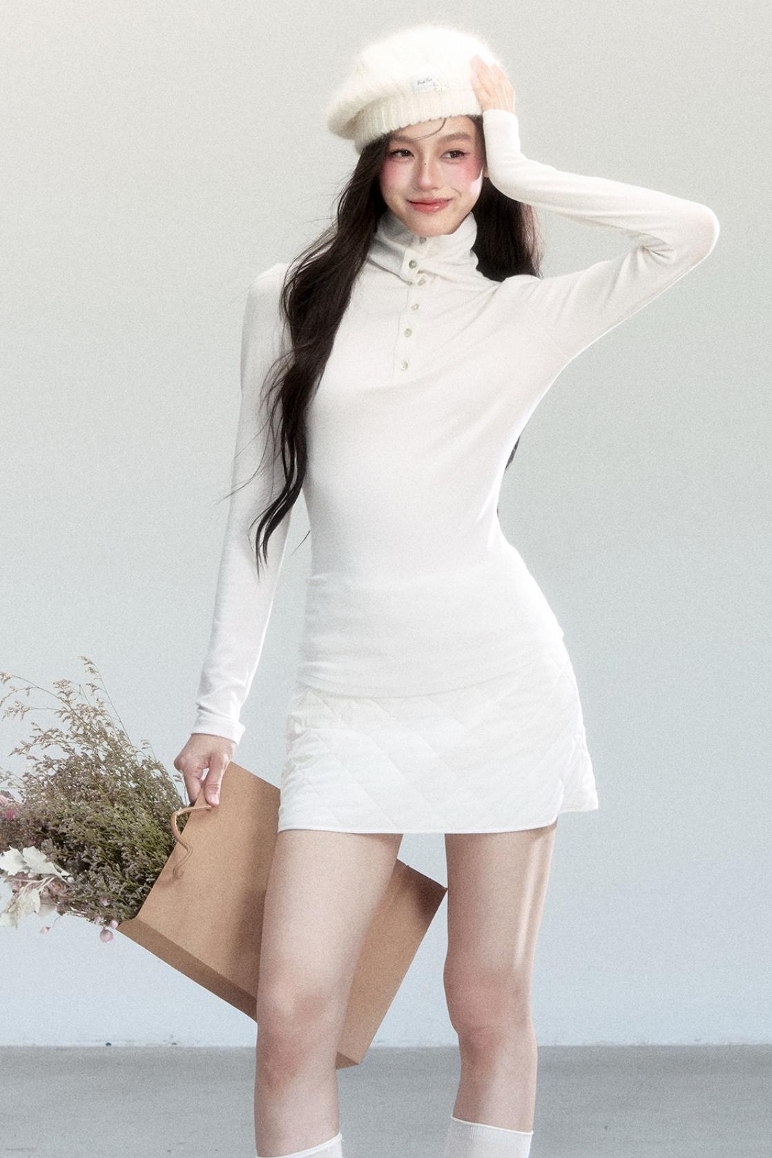 Temperament Slim Sleeve T-shirt