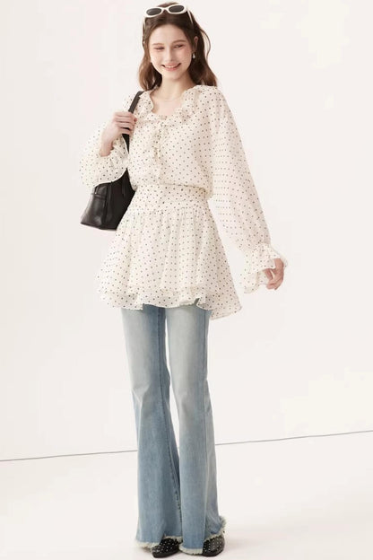 Light Blue Stretchy Denim Pants