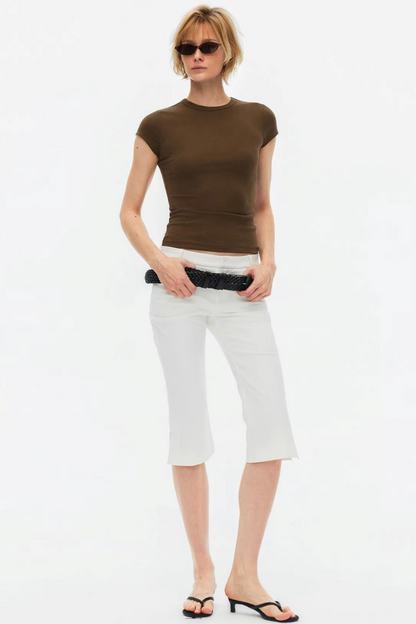 Slim-Fit Equestrian Pants