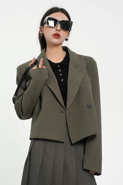 Temperament Long-Sleeve Blazer