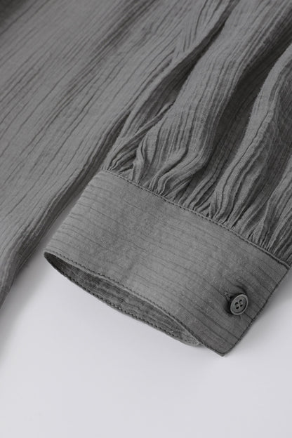 Balanced Drape Classic Shape Shirt