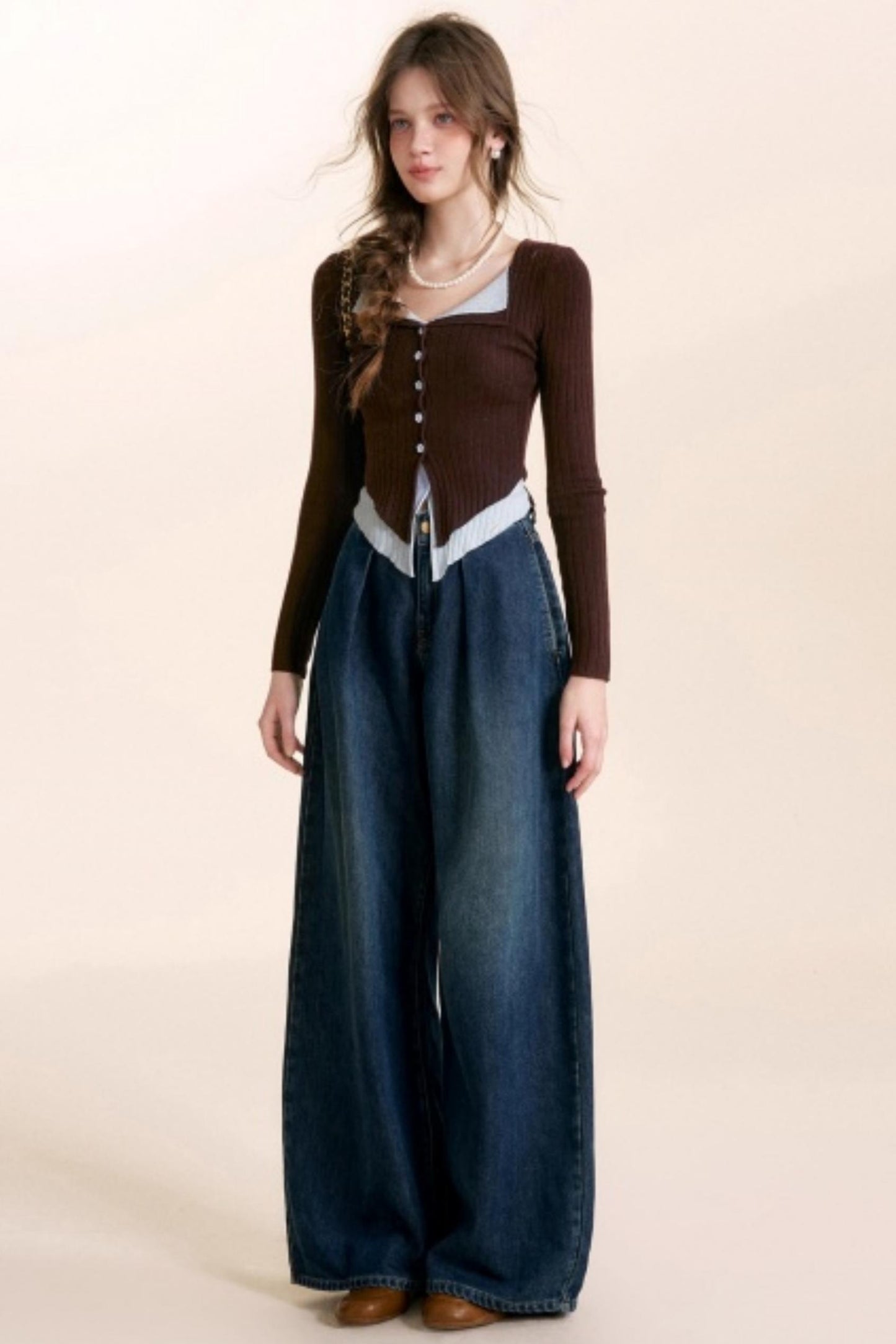 Romantic Wool Blend Cardigan