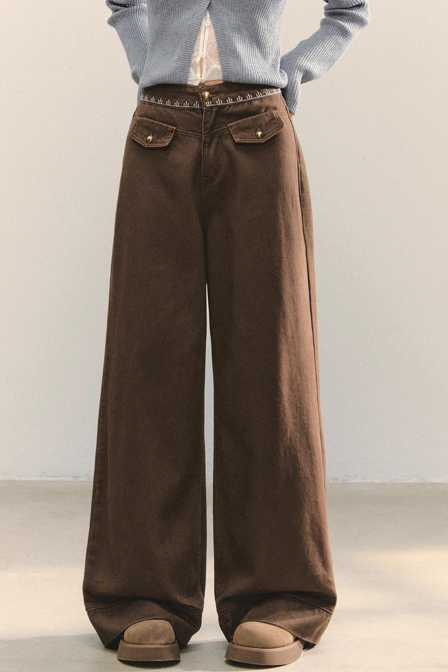 Asymmetrical Denim Jacket Skirt Set-Up