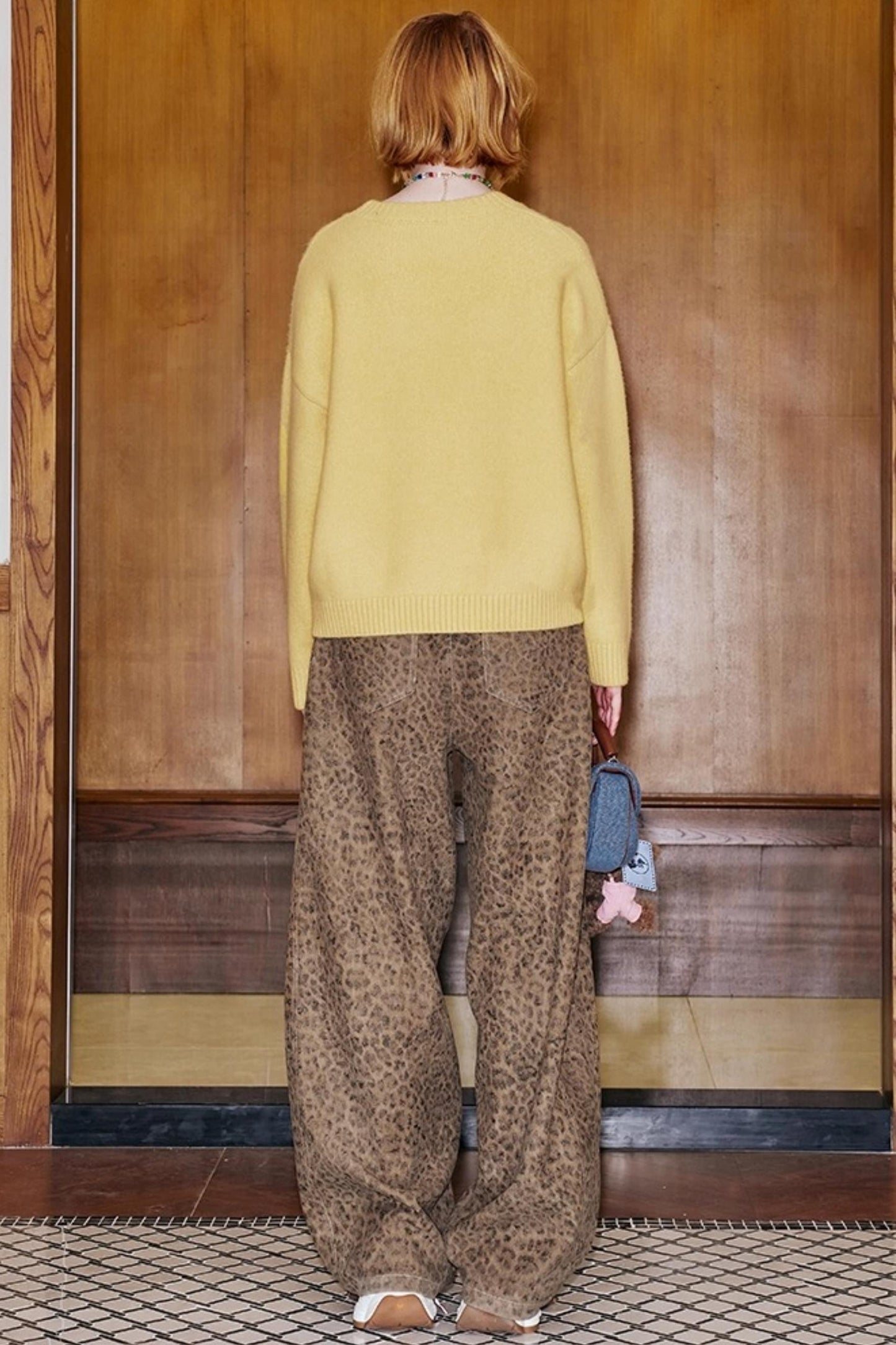 Laser Beaded Knitted Sweater